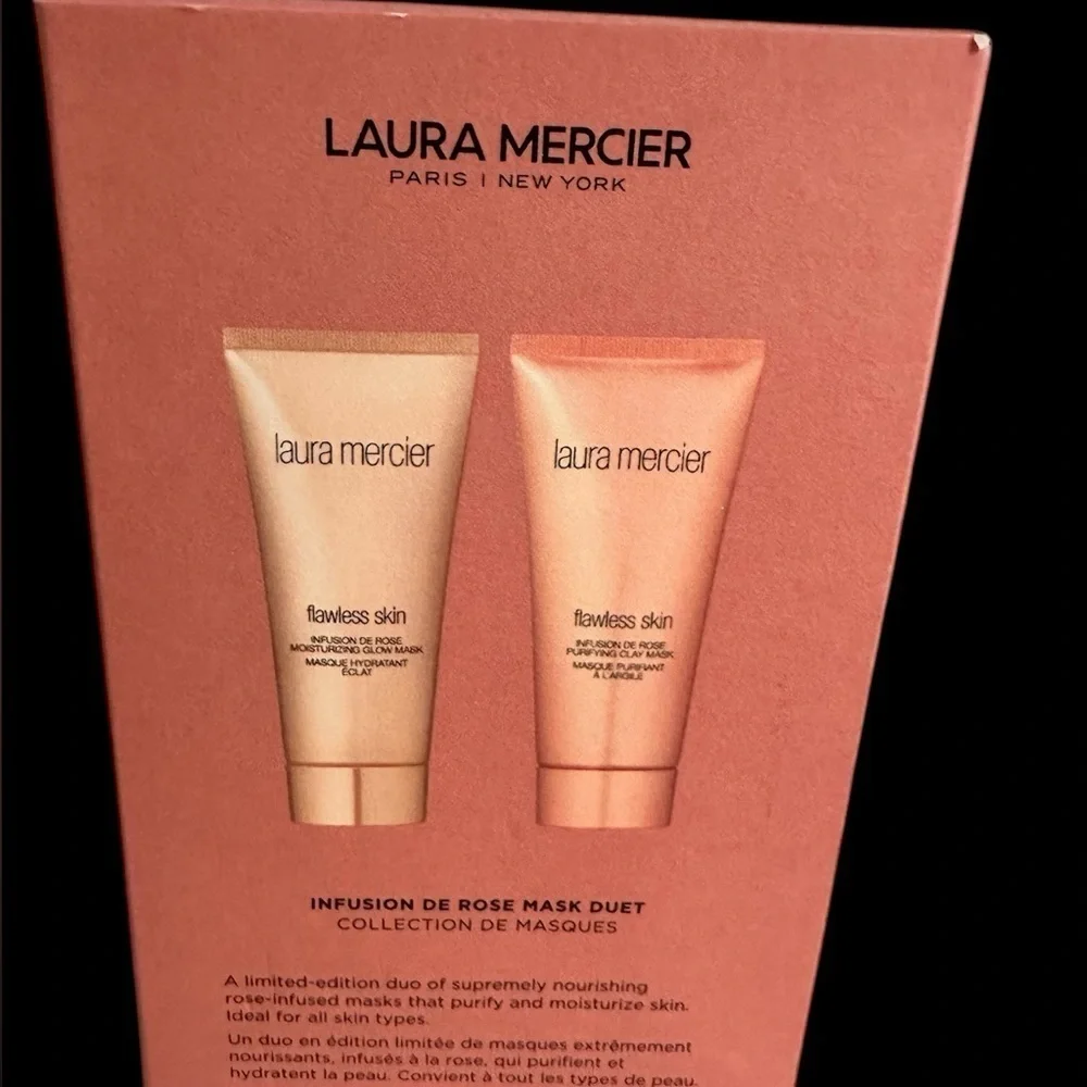 Laura Mercier Infusion de Rose Mask Duet Set​​​​​